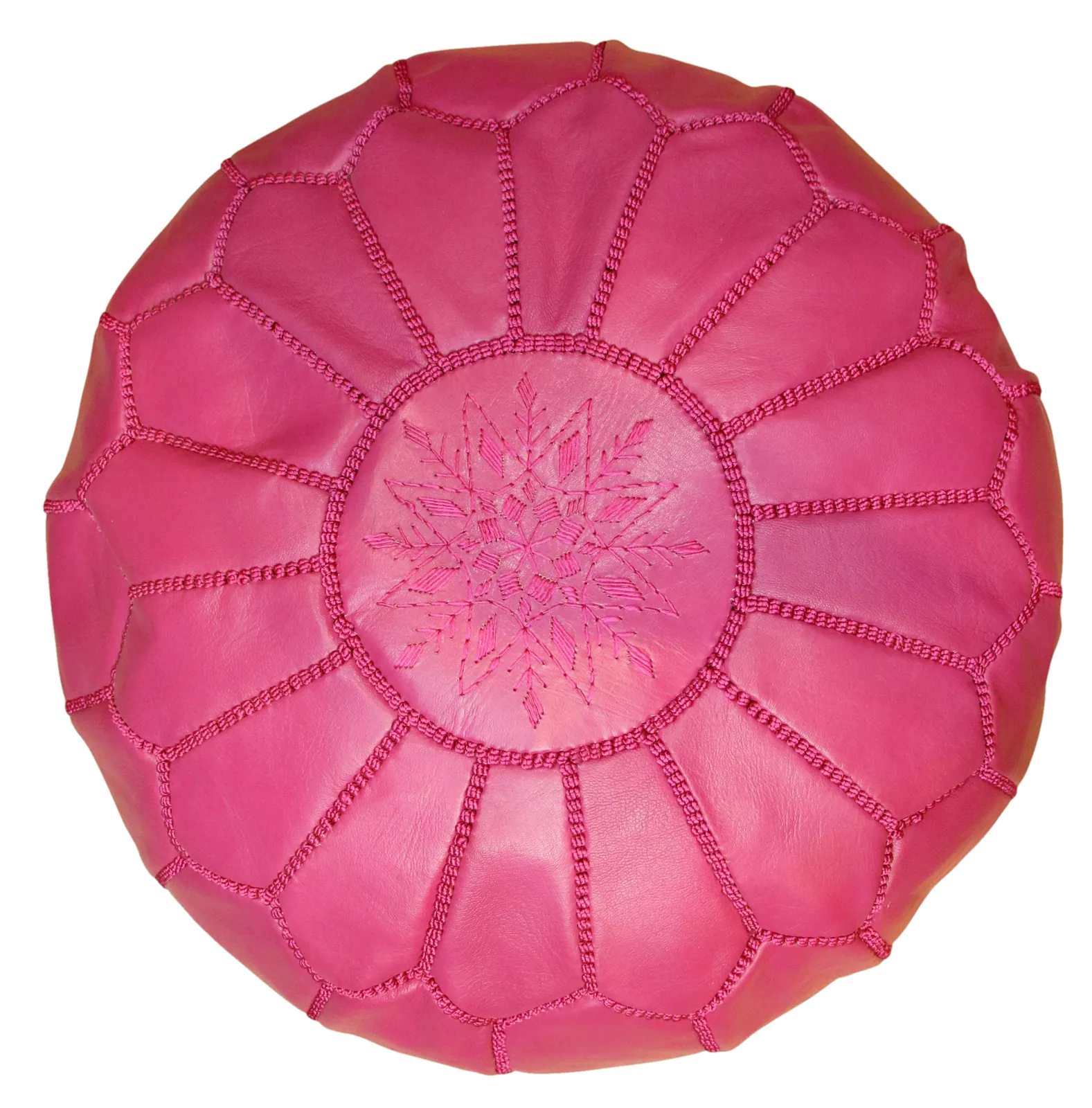 Pouf Étoile — Fuchsia