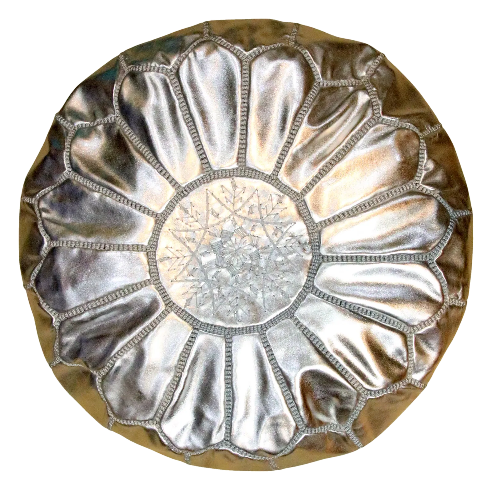 Pouf Étoile — Argent