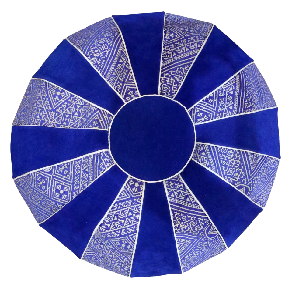 Pouf Fès — Bleu Majorelle